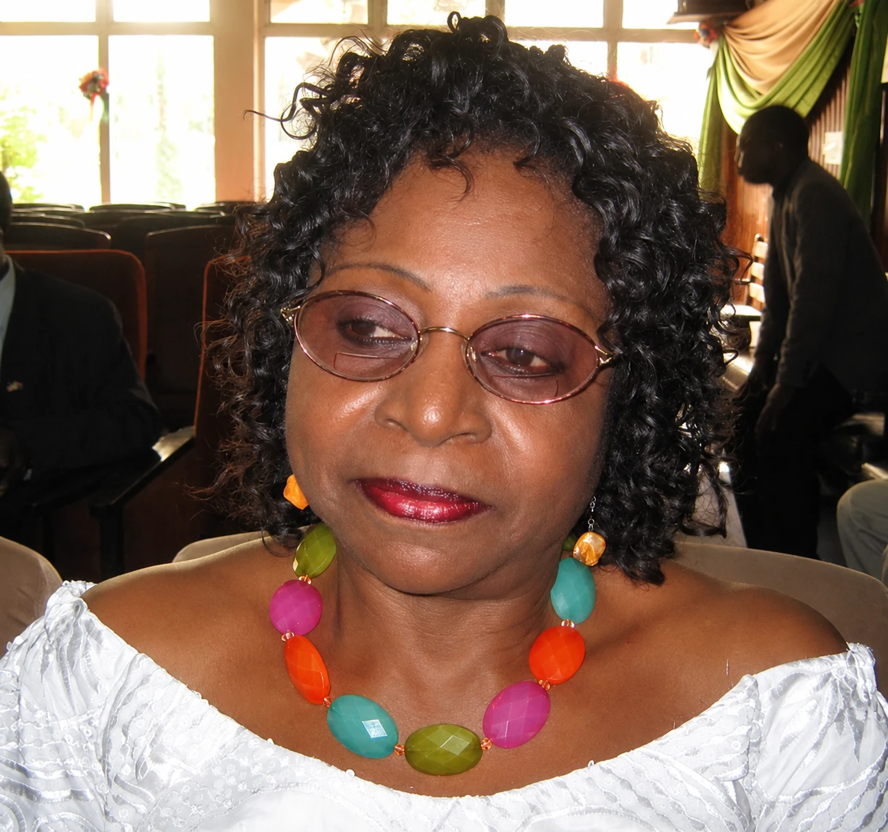Resolution-enhanced Photograph of Elizabeth Renner