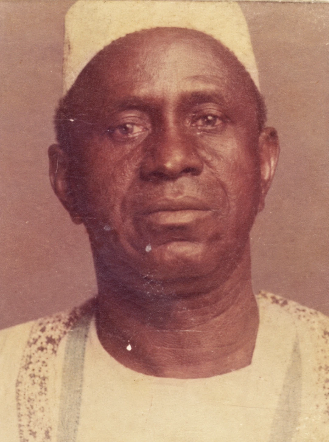 Resolution-enhanced Photograph of Sir Farimang Mamadi Singhateh