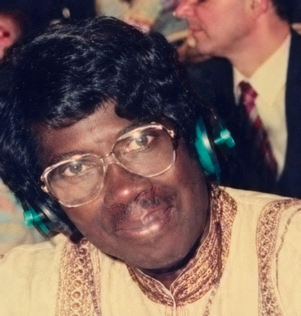 Resolution-enhanced Photograph of Louise N’Jie