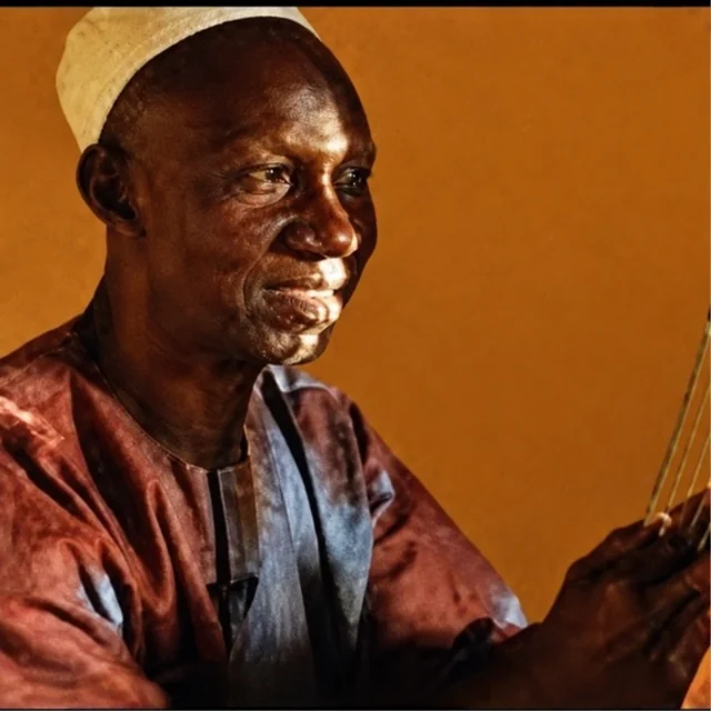 Resolution-enhanced Photograph of Malamini Jobarteh