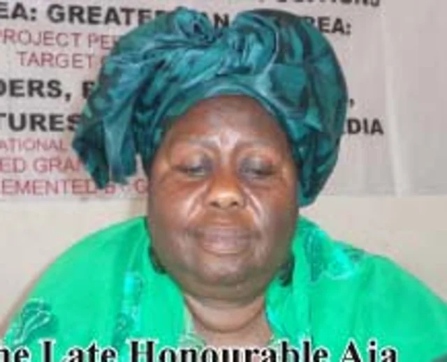 Photograph of Nyimasata Sanneh-Bojang