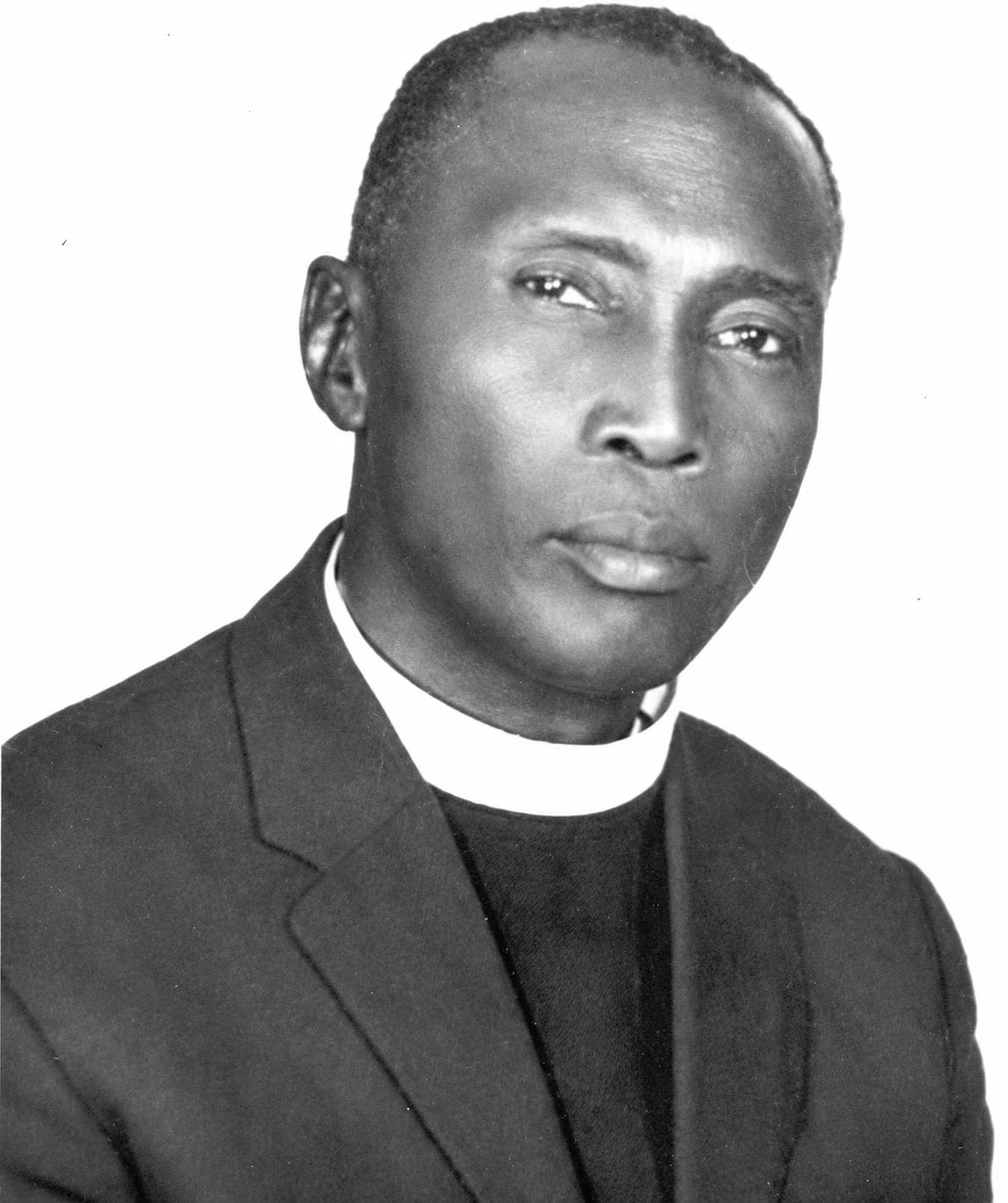 Resolution-enhanced Photograph of Reverend John Colley Faye
