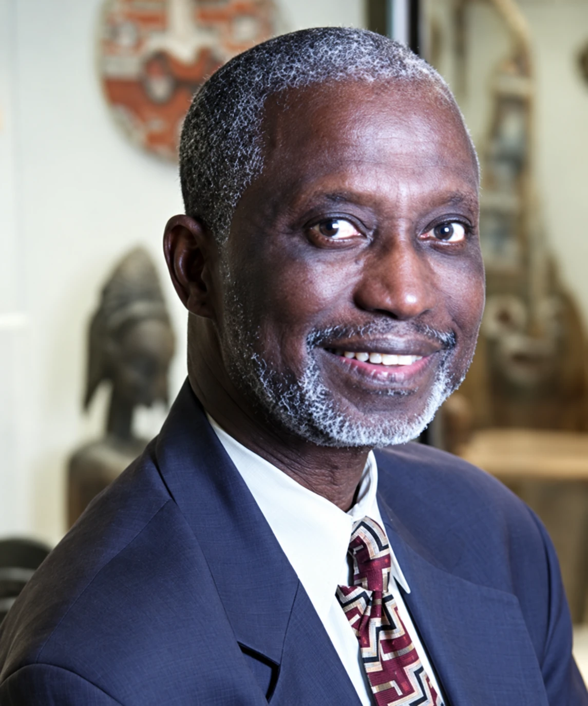 Resolution-enhanced Photograph of Sulayman S. Nyang